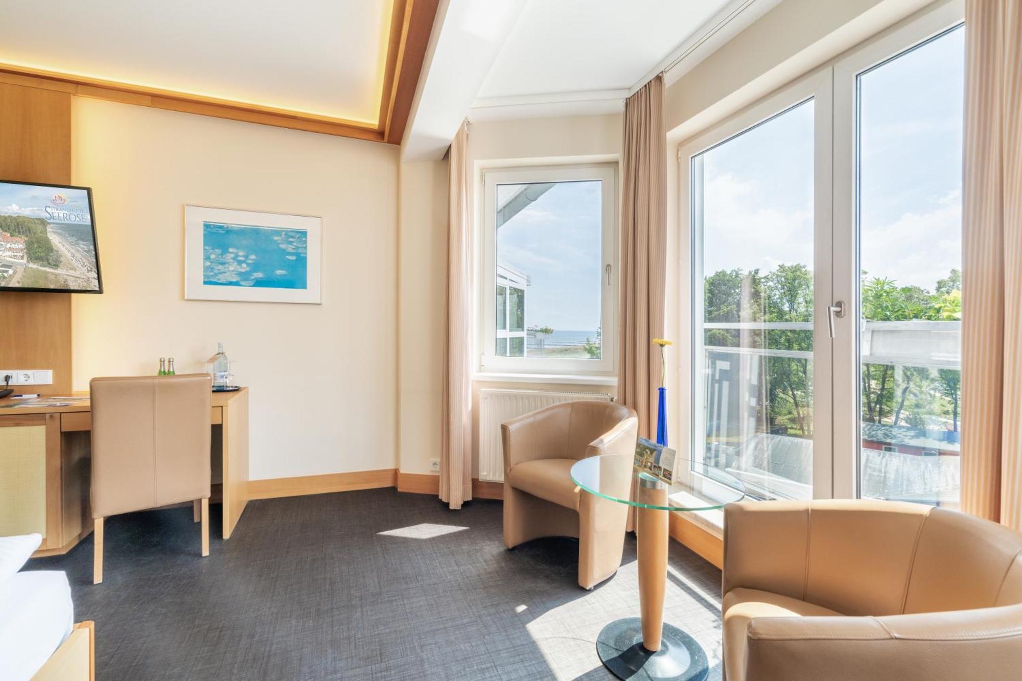 Strandhotel Seerose Kölpinsee Eksteriør billede