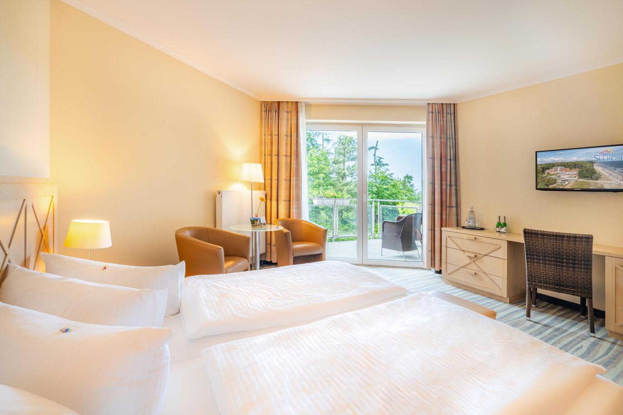 Strandhotel Seerose Kölpinsee Eksteriør billede